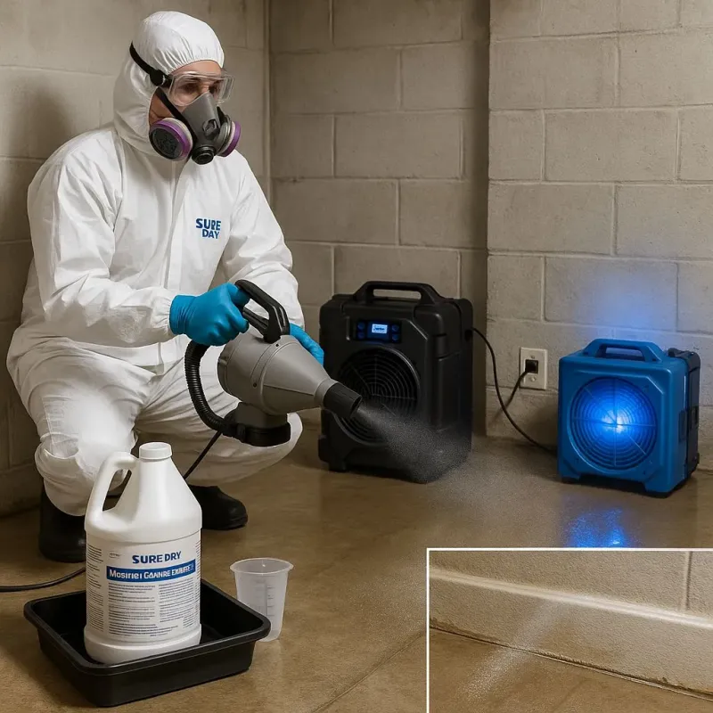 Sanitization and Odor Removal process in Frazeysburg, OH