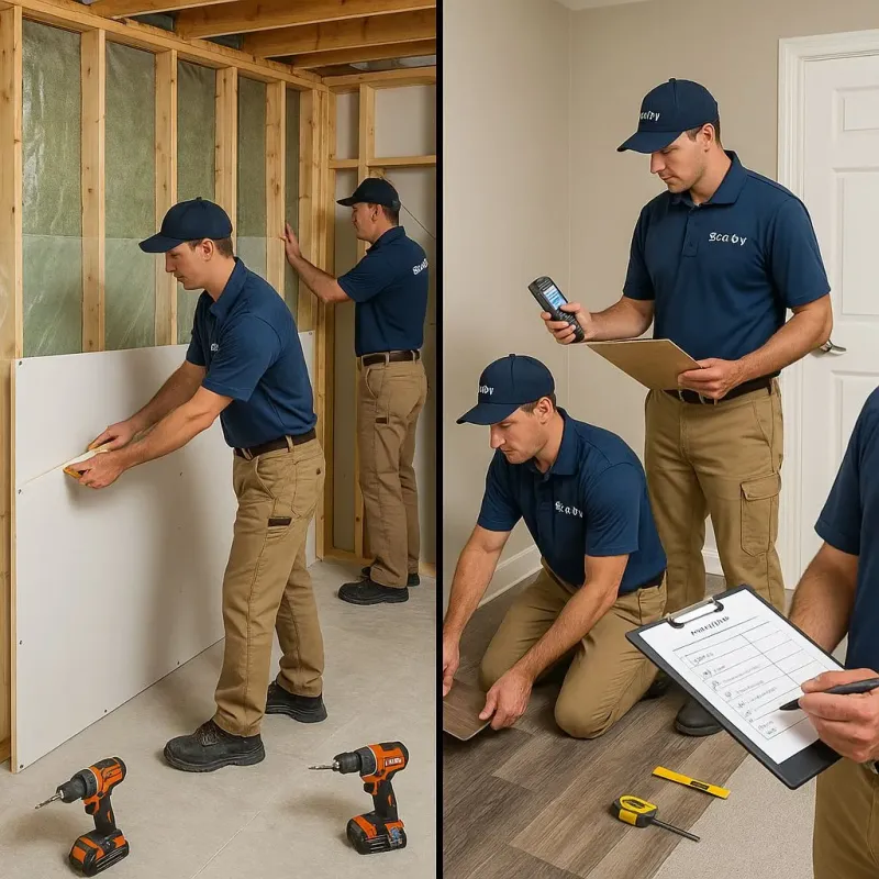 Repairs and Reconstruction process in Frazeysburg, OH